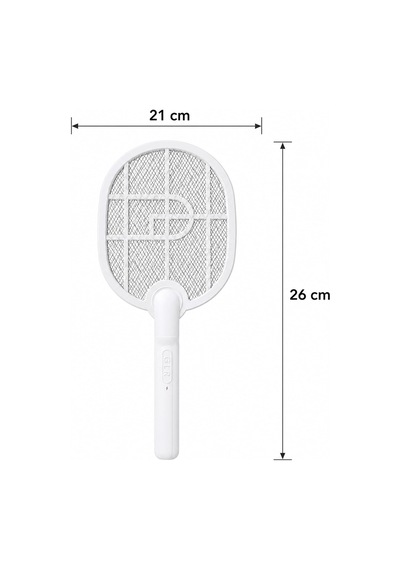Taşınabilir Sinek Öldürücü Mor Işık Tenis Raketi 21cm X 26cm Şarjlı Dekoratif Yatak Odası, Çocuk Odası, Bebek Odası Sinek Kovucu Usb Şarjlı Usb-016 Yeşil