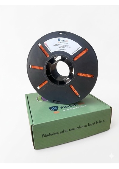 Pla+ 1.75mm Turuncu 1kg 3d Yazıcı Filamenti - Profesyonel Baskı Kalitesi Çok Renkli