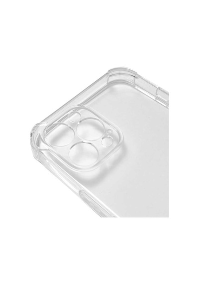 Apple Uyumlu iPhone 12 Pro Max Tchs Kamera Korumalı Nitro Anti Shock Silikon-renksiz Renksiz