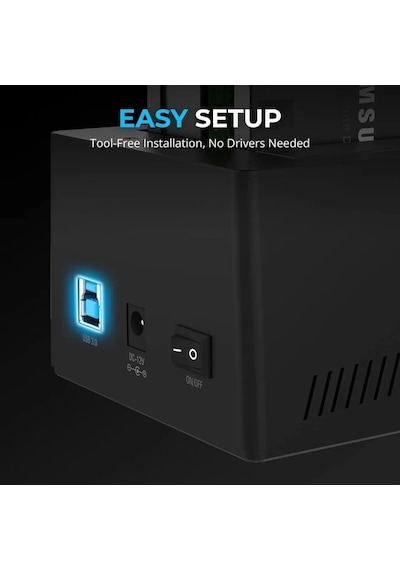Sabrent Usb Ssd/harici Sabit Disk Bağlantı İstasyonu Ds-u3b4 2 Bay