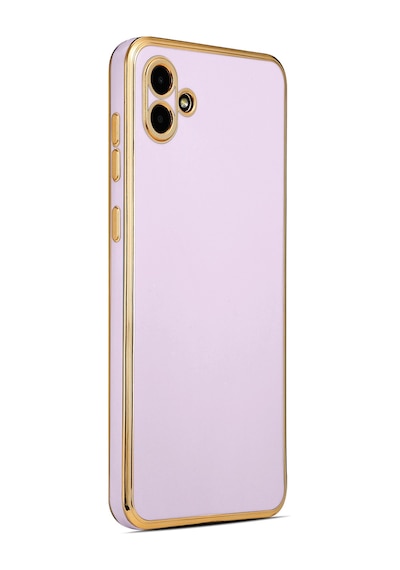 Zore Galaxy Uyumlu A04 Kılıf Bark Kapak - Lila Lila