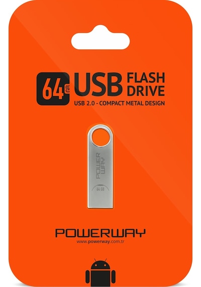 Powerway 64 GB Usb Flash Bellek