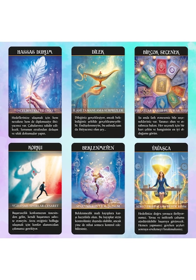 Para Ve Kariyer Kehanet Tarot Destesi / 90 Açıklamalı Kart
