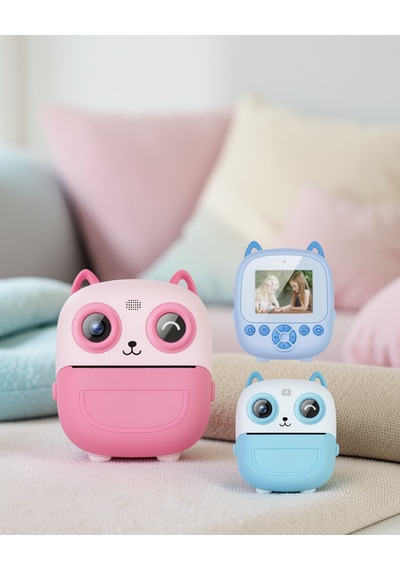 Mini Anında Yazdıran Kamera Uczzzprinterkamera-2 Pembe