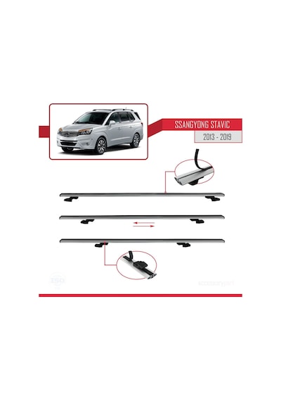 Ssangyong Stavic 2 2013-2019 Arası İle Uyumlu Basıc Model Ara Atk