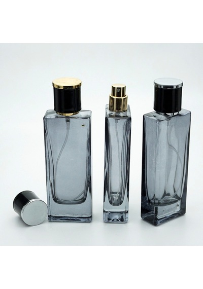 Parfüm Şişesi 50 ML 5 Adet Siyah Boyalı Tower Model Parfüm Şişesi 50 ML 5 Adet Siyah Boyalı Tower Model