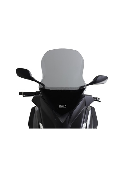 GP Kompozit Yamaha XMAX 250 / 400 2014 - 2017 Uyumlu Baskılı Ön Tur Camı Şeffaf