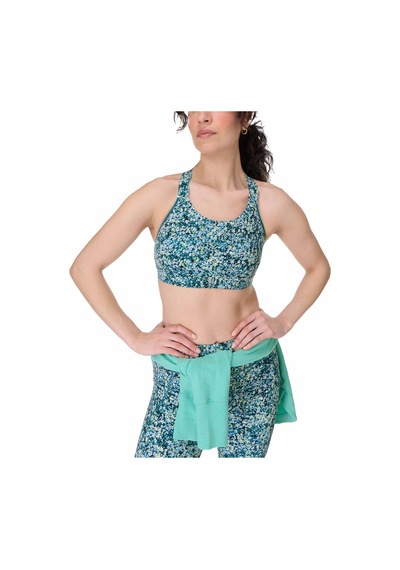 Sweaty Betty Sweaty Betty Power Medium Support Sports Br Kadın Siyah Fitness Bra 5113 Pembe