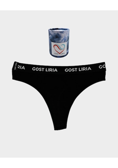 Gost Liria Root Kadın String Külot Siyah Siyah