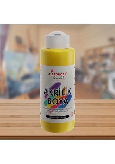 Sarı Akrilik Boya 120ml