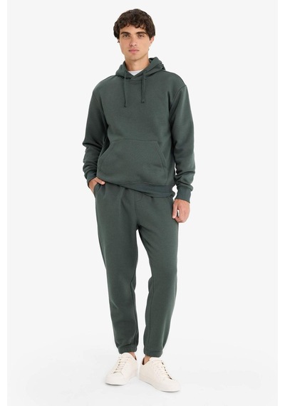 Defacto Regular Fit Beli Bağcıklı Jogger Eşofman Altı E6326ax25augn1155 Yeşil Defacto Regular Fit Beli Bağcıklı Jogger Eşofman Altı E6326ax25augn1155 Yeşil