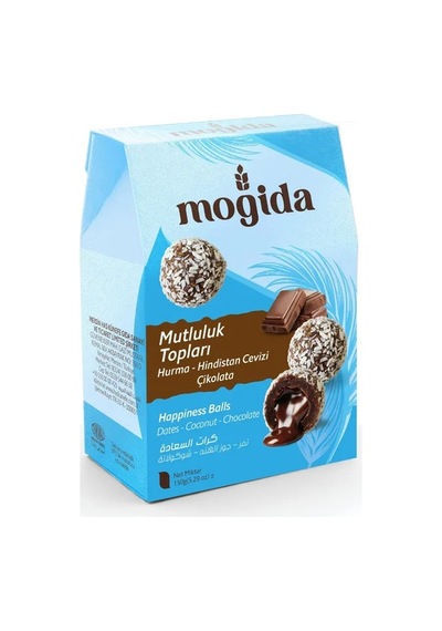 Mogida Mutluluk Topları Şeker İlavesiz 150g Kutu 10 Adet 3 Al 2 Öde-1420