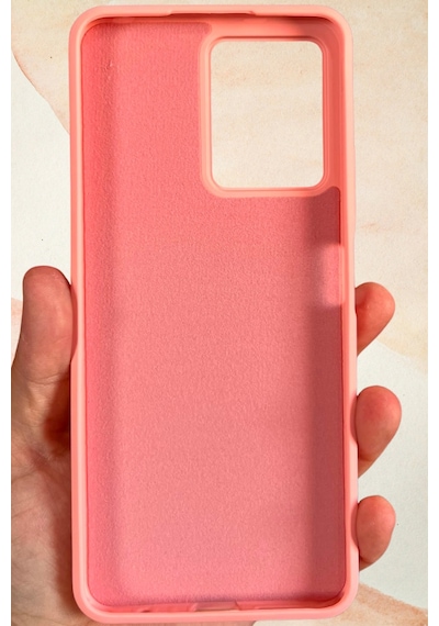 Redmi Note 12 4g Yıldız Tozu Premium Pembe Silikon Kılıf