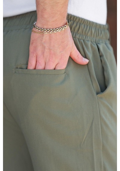 Madmext Çağla Yeşili Regular Fit Erkek Pantolon E6574