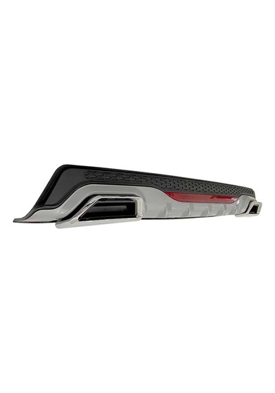 Omsa Line Universal Difüzör Amg Plus G 2 Krom Egzos-gri/mat Siyah Abs