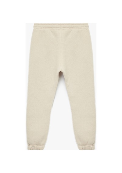 Koton Erkek Çocuk Şardonlu Cep Detaylı Basic Jogger Eşofman Altı Bej