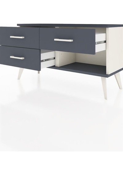 Arges Şifonyer 3 Çekmeceli 88x30x48 Aytaşı-antrasit Antrasit Arges Şifonyer 3 Çekmeceli 88x30x48 Aytaşı-antrasit Antrasit
