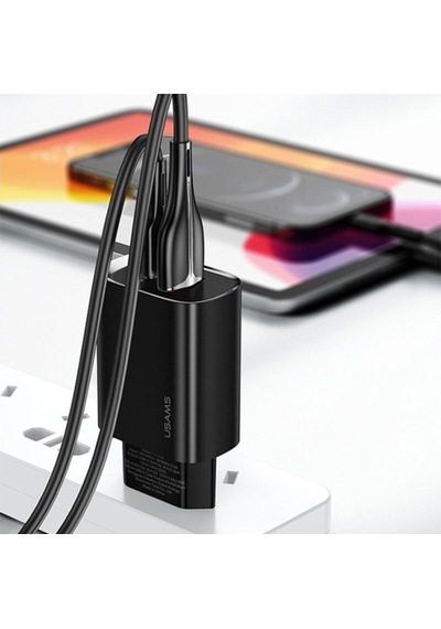 Usams Us-Cc121 T35 20W Qc3.0 + Pd3.0 Apple Uyumlu iPhone Için Hızlı Şarj Başlık