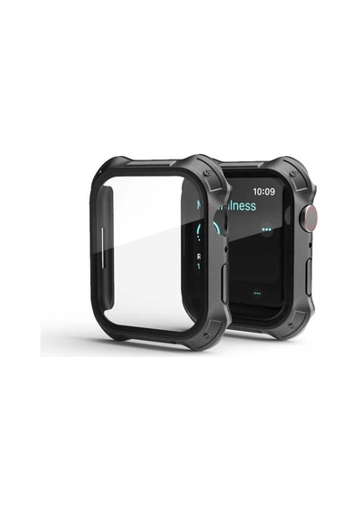 Apple Uyumlu  Watch 7 41mm Tank Zırh Kasa Ve Ekran Koruyucu Redclick Watch Gard 10