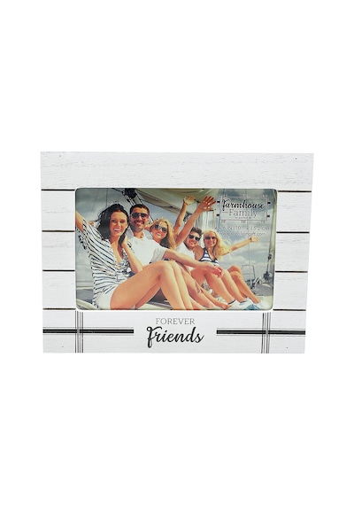 - 10,16 Cm X 15,24 Cm Fotoğraf - Forever Friends - 19,05 Cm X 15,24 Cm Mdf Kendinden Ayakta Duran Resim Çerçevesi