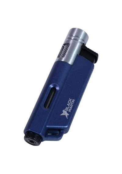 Black Martin Tek Torch Pürmüz Mavi Puro Çakmağı - Tr9302