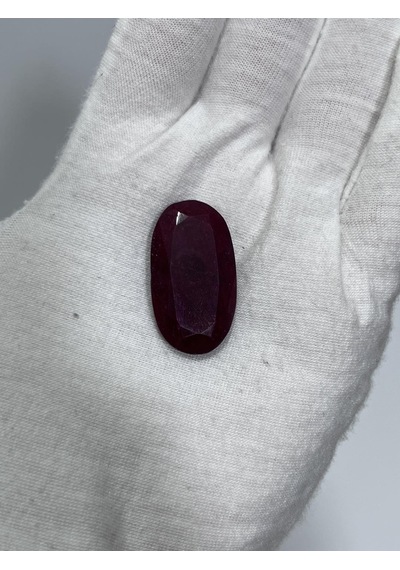 Faset Kesim Doğal Yakut Taşı 39,5 Karat Ruby , Rubin Stone