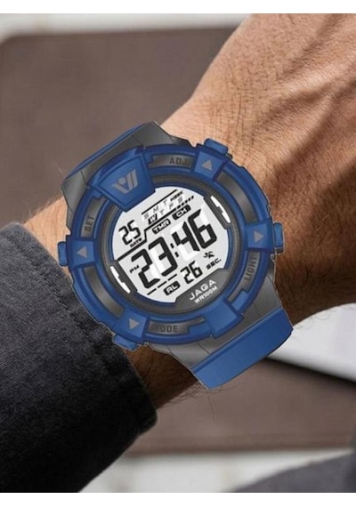 Jaga Jl M1267-oece 640051 100 M Kronometreli Alarmlı Işıklı Genç Kol Saati Çok Renkli