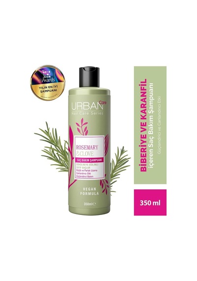 Rosemary & Clove Biberiye Ve Karanfil Canlandırıcı Ve Güçlendirici Saç Bakım Şampuanı-350 Ml-vegan