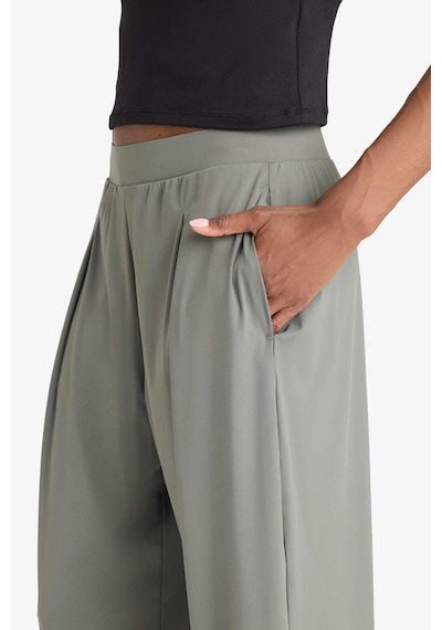 DeFactoFit Straight Fit Geniş Paça Standart Boy İnce Sporcu Pantolon E2542AX25SMKH512