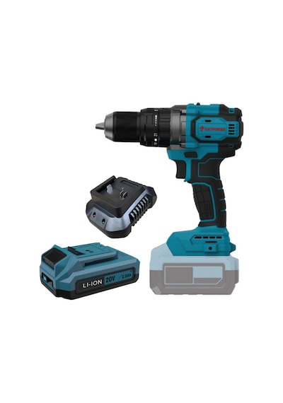 Catpower 4212 20 V 2 Ah Akülü Kömürsüz 70 Nm Darbeli Vidalama