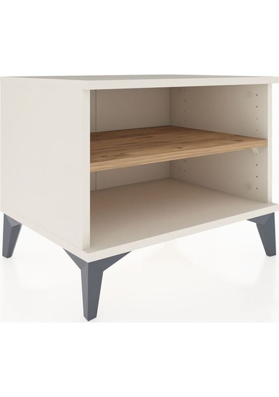 Hyperion Komodin Tek Raflı 60x44x48 Aytaşı-çam Aytaşı