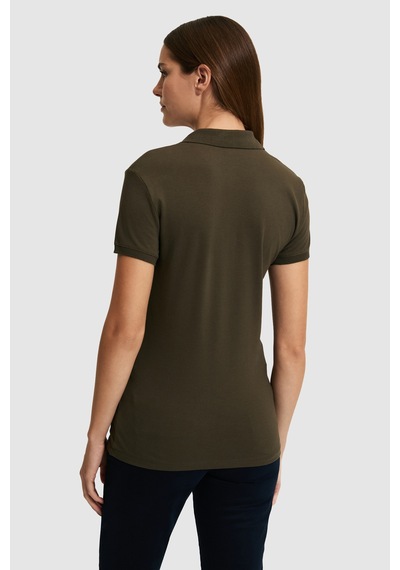 U.s. Polo Assn. Kadın Koyu Haki Tişört Basic 50323461-vr111