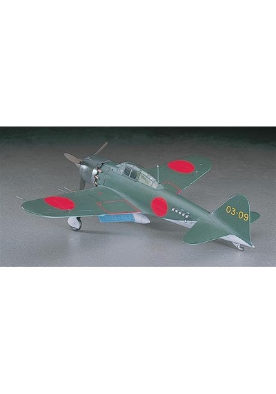 Hasegawa Jt72 9072 1/48 Ölçek, Mitsubishi A6m5c Zero Fighter Type 52 Hei, Savaş Uçağı Plastik Model Kiti-27847