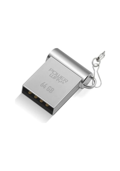 Powerway 64 Gb Usb 3.0 Metal Mini Flash Bellek Hafıza Saklama Alanı