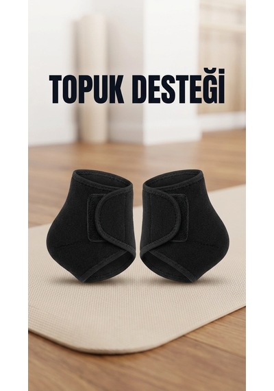 2'li Silikon Topuk Destekli Ortopedik Çorap - Ağrı Azaltan Ayak Bakım