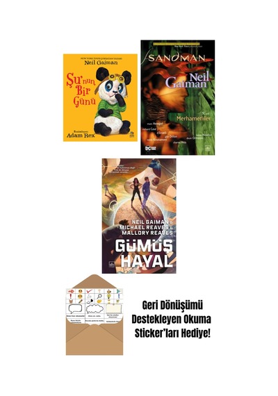 Şu Nun Bir Günü + Sandman 9 Merhametliler + Gümüş Hayal Ara Dünya 2 Ciltli