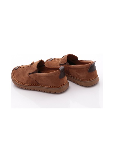 Dgn 9861 Erkek Comfort Ayakkabi Taba Nubuk Kahve