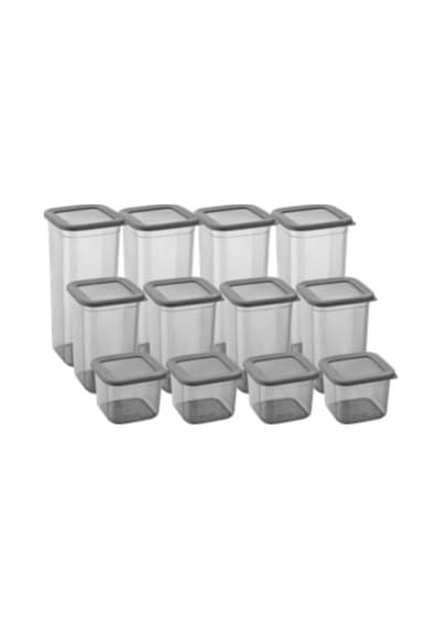 12'li 3 Boy Kavanoz Seti & Saklama Kabı & Erzak Kabı 6x650/1300/1900 Ml 40 Lı Etiket Hediyeli Diğer