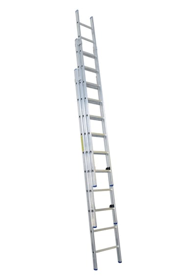 Elmas Serisi - 3 Parça X 2 Metre 6 Metre Alüminyum Merdiven - Yerli Üretim 1 Adet