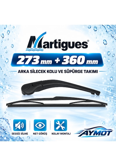 Martigues Peugeot 206 Sw Citroen Saxo Peugeot 106 Arka Silecek Kol Ve Süpürge Takımı