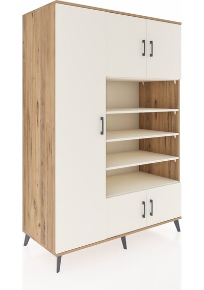 Kronos Dolap 10 Raflı 5 Kapaklı 132x59x195 Çam-aytaşı/aytaşı Çam Kronos Dolap 10 Raflı 5 Kapaklı 132x59x195 Çam-aytaşı/aytaşı Çam