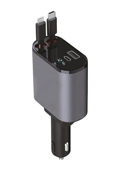 Eıma Ec-1 120w 4 Ü 1 Arada Süper Hızlı Araç Şarj Cihazı