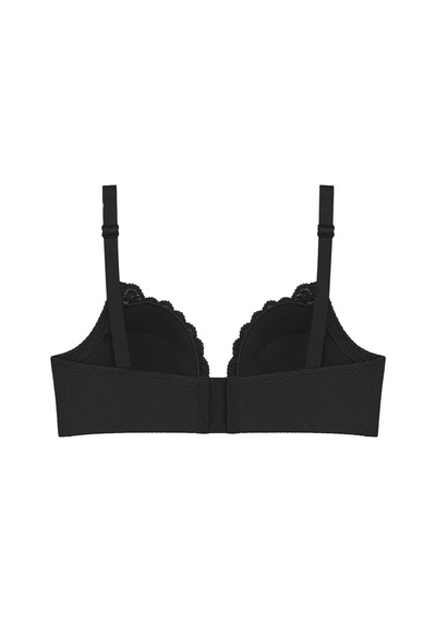Cottonill Bra - Elora Siyah Büyük Beden Dantelli Balenli Minimizer Ayarlanabilir Askılı Kadın Sütyen Cottonill Bra - Elora Siyah Büyük Beden Dantelli Balenli Minimizer Ayarlanabilir Askılı Kadın Sütyen