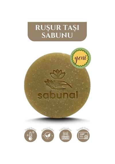 Sabunal Ruşur Taşı Sabunu - Cilt Yenileyici Sabun 100 G