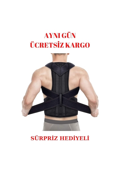 Bgvibe Balenli Dik Duruş Korsesi Bel Sırt Kamburluk Önleyici Korse Dik
