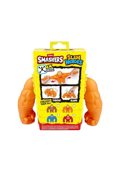 Smashers Slam Heroes Esneyen Figür Orange Gorilla