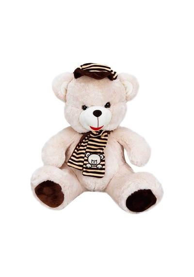 Şapkalı Atkılı Peluş Ayı 50 Cm 14020139
