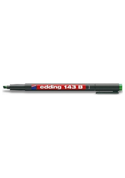 Edding 143b Kesik Uçlu Permanent Kalem Yeşil