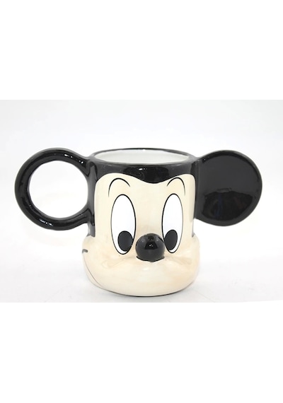 Porselen Mickey Mouse Kupa Bardak Alk3424 Renkli