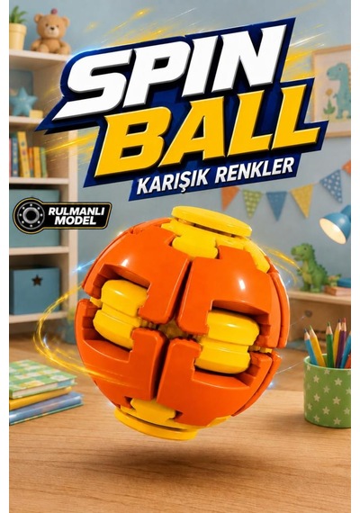 Spin Ball Dönen Stres Topu Spinner Oyuncak